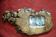 GOLDEN WOOD PICTURE FRAME